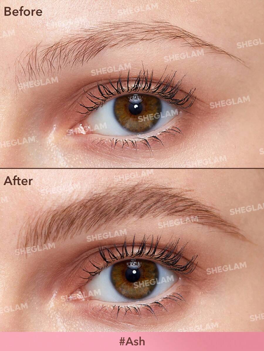 SHEGLAM Brow Fection Angled Brush Dip Hair Like Strokes Eyebrow Gel Pen