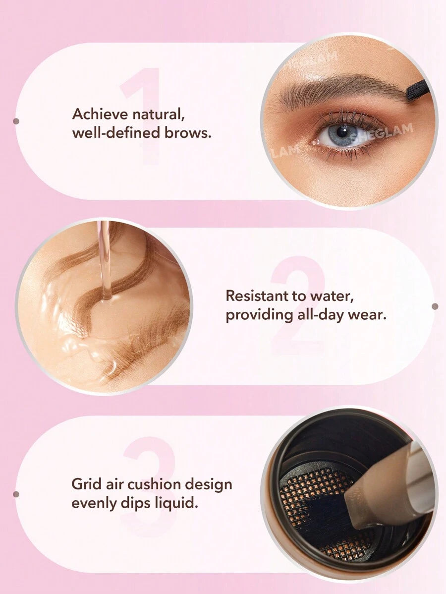 SHEGLAM Brow Fection Angled Brush Dip Hair Like Strokes Eyebrow Gel Pen