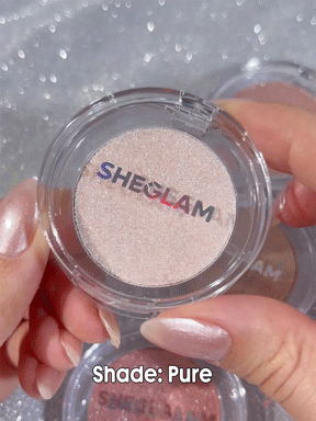 SHEGLAM Enigma Sparkly Eyeshadow - Pure | Multi-Tone High-Shine Glitter Powder