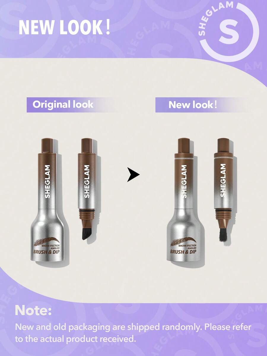 SHEGLAM Brow Fection Angled Brush Dip Hair Like Strokes Eyebrow Gel Pen