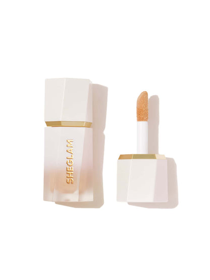 SHEGLAM Vanilla Frost Liquid Highlighter – Dewy Shimmer Gel Cream Glow Makeup