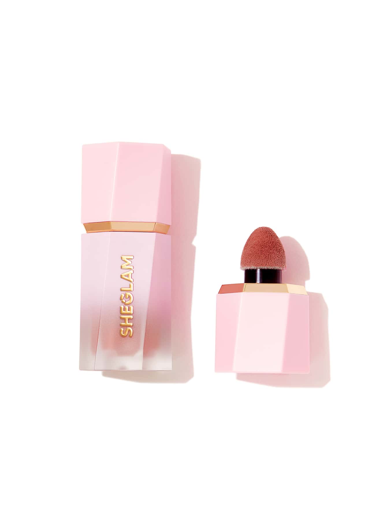 SHEGLAM Matte Liquid Blush – Long-Lasting Rose Pink Brown Gel Cream Blusher