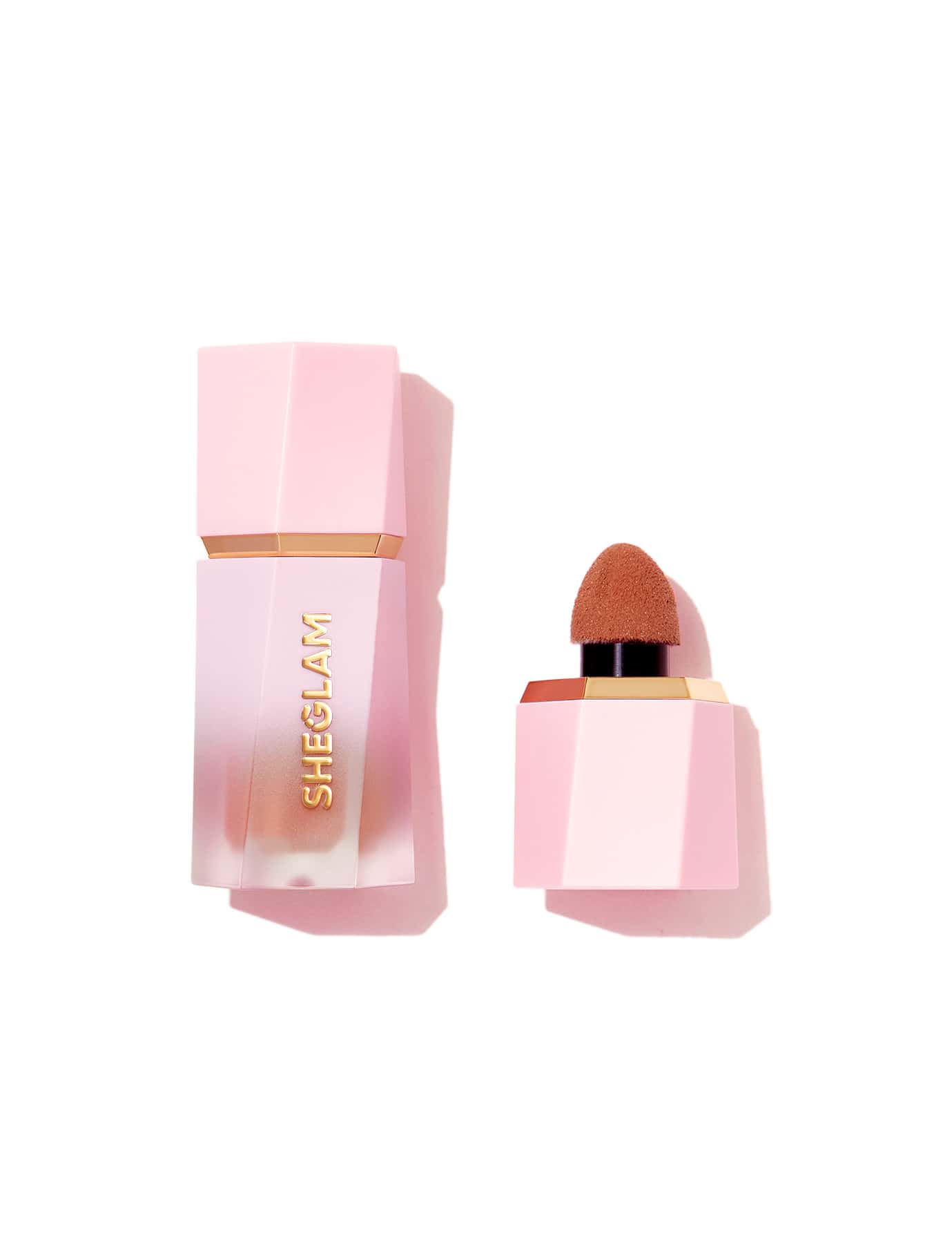 SHEGLAM Matte Liquid Blush – Long-Lasting Rose Pink Brown Gel Cream Blusher