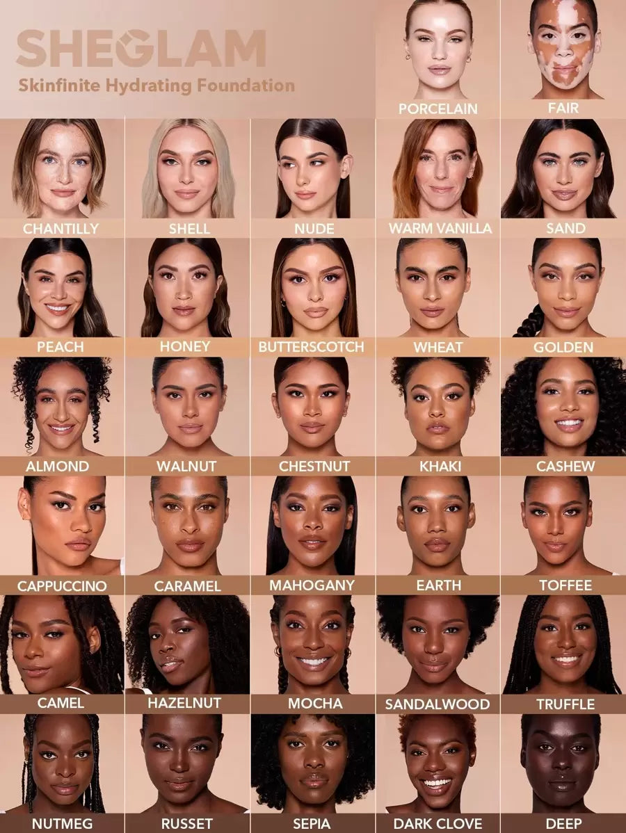 SHEGLAM Hydrating Dewy Foundation Sample | Golden Lightweight Liquid Foundation – LCBSkin