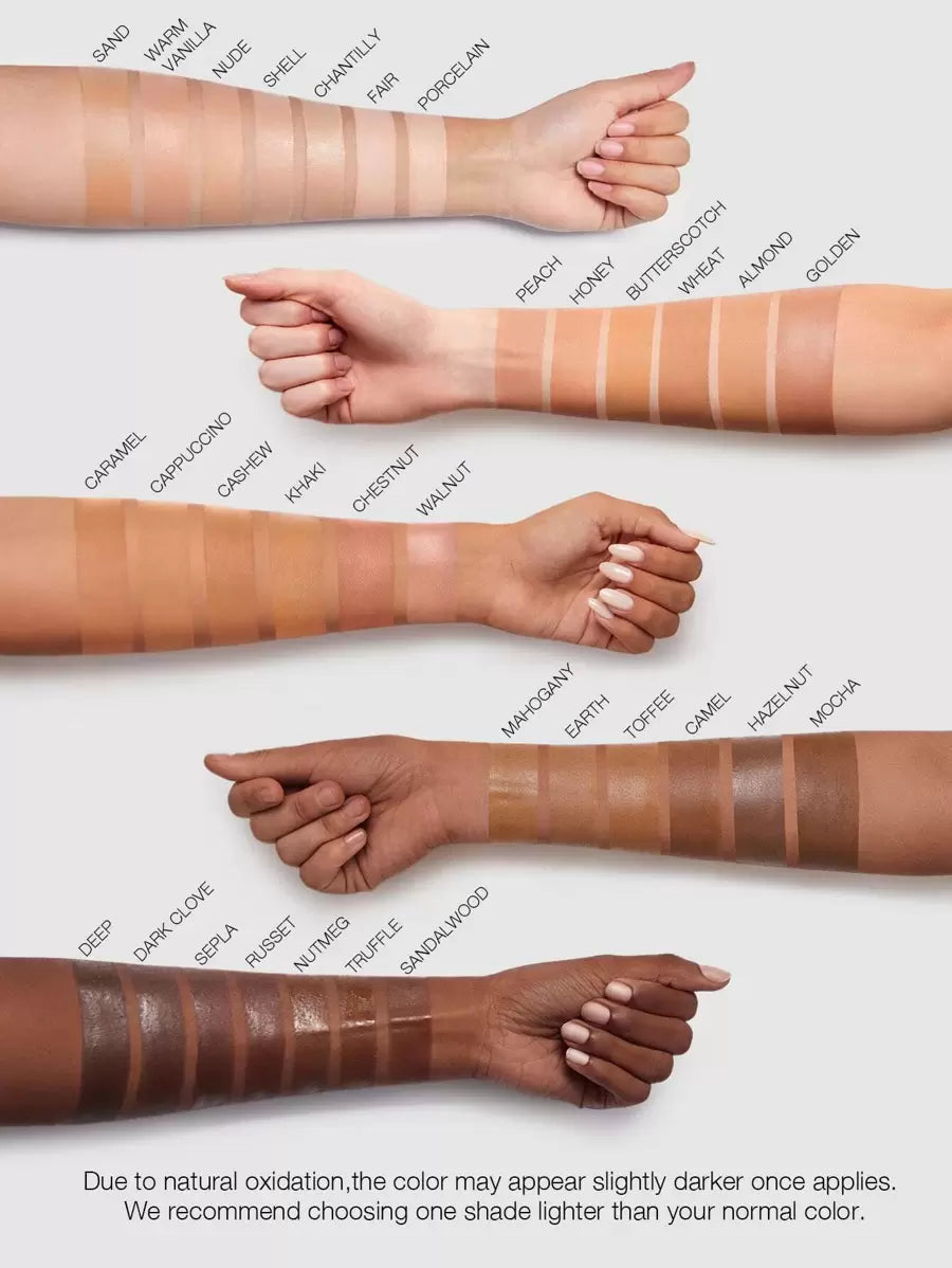 SHEGLAM Hydrating Dewy Foundation Sample | Golden Lightweight Liquid Foundation – LCBSkin
