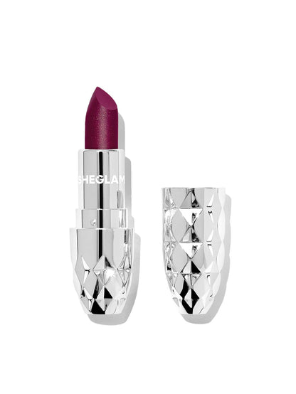 SHEGLAM Velvet Shimmer Matte Lipstick – Long-Lasting Silky Smooth Lip Color