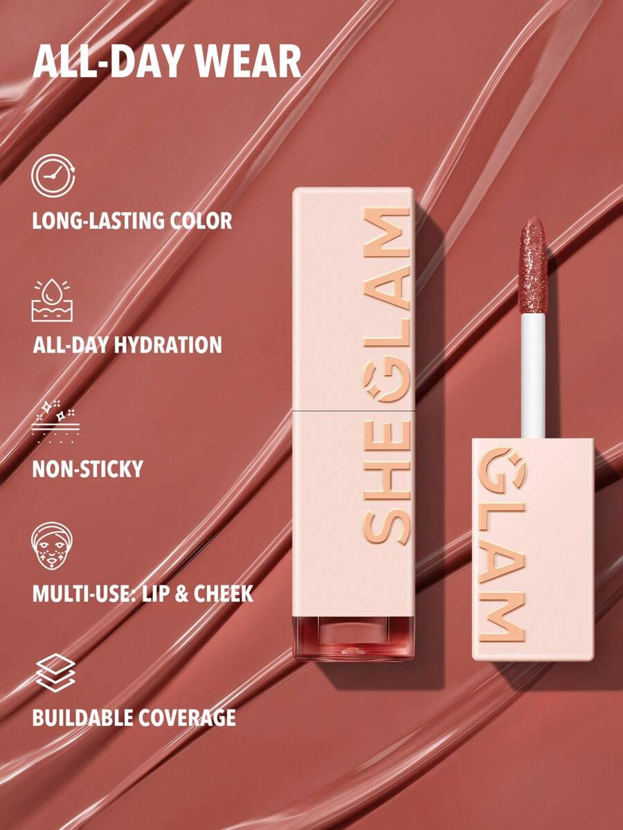 SHEGLAM Color Changing Lip Tint – Long-Lasting High Gloss Lip Stain
