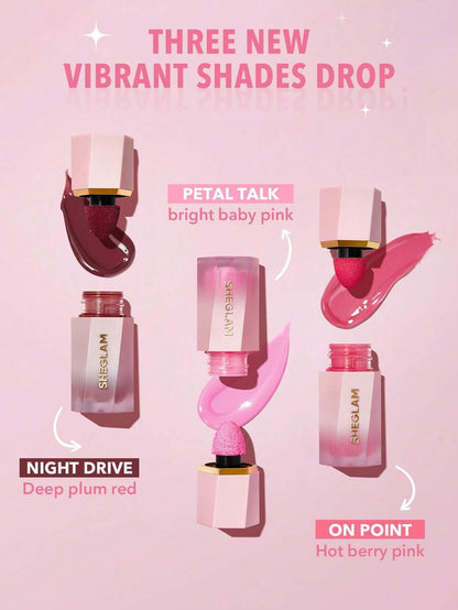 SHEGLAM Matte Liquid Blush – Long-Lasting Rose Pink Brown Gel Cream Blusher