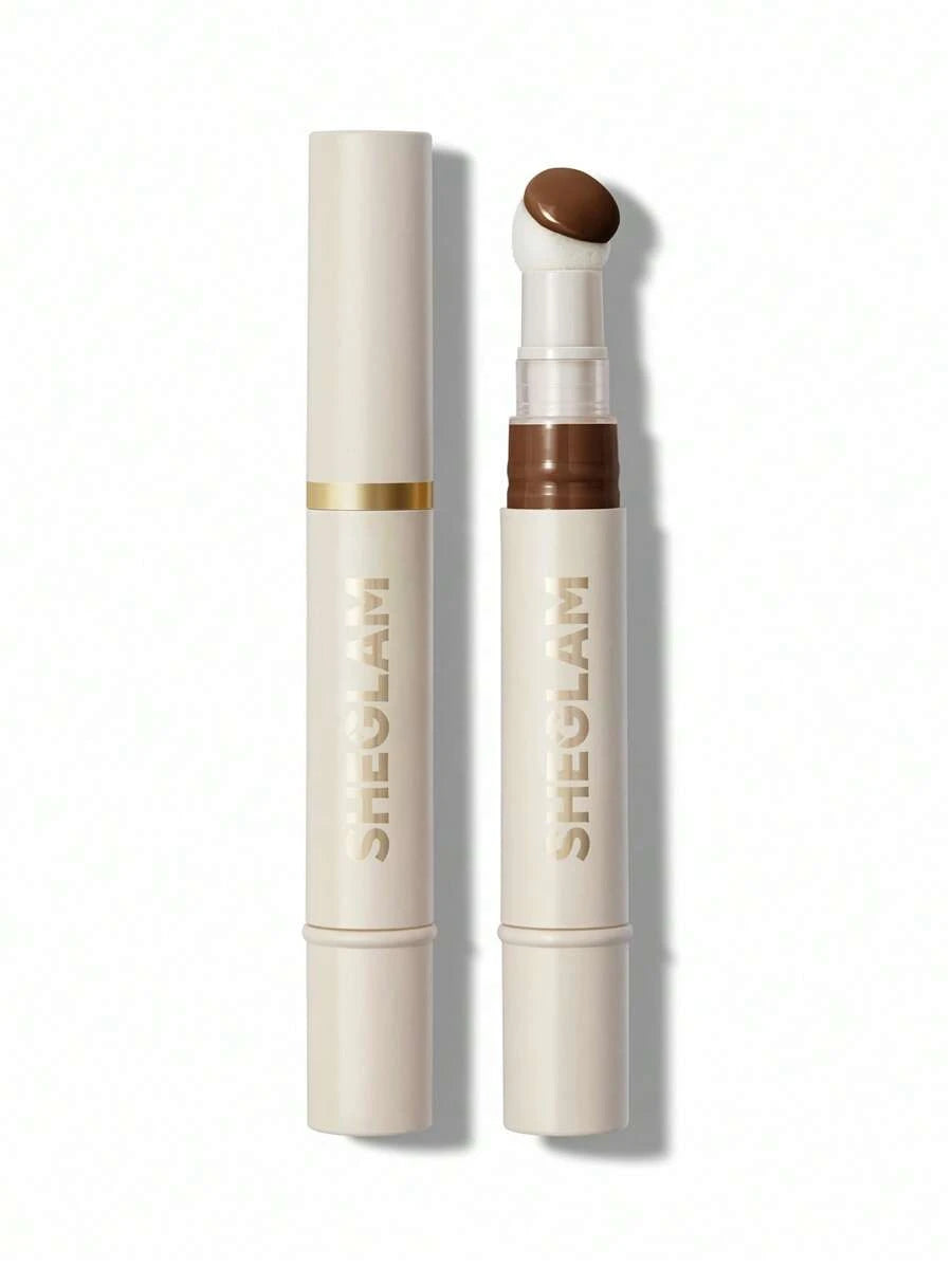 SHEGLAM Complexion Boost Concealer - Buttercream | Matte Liquid Concealer with Sponge Head Applicator