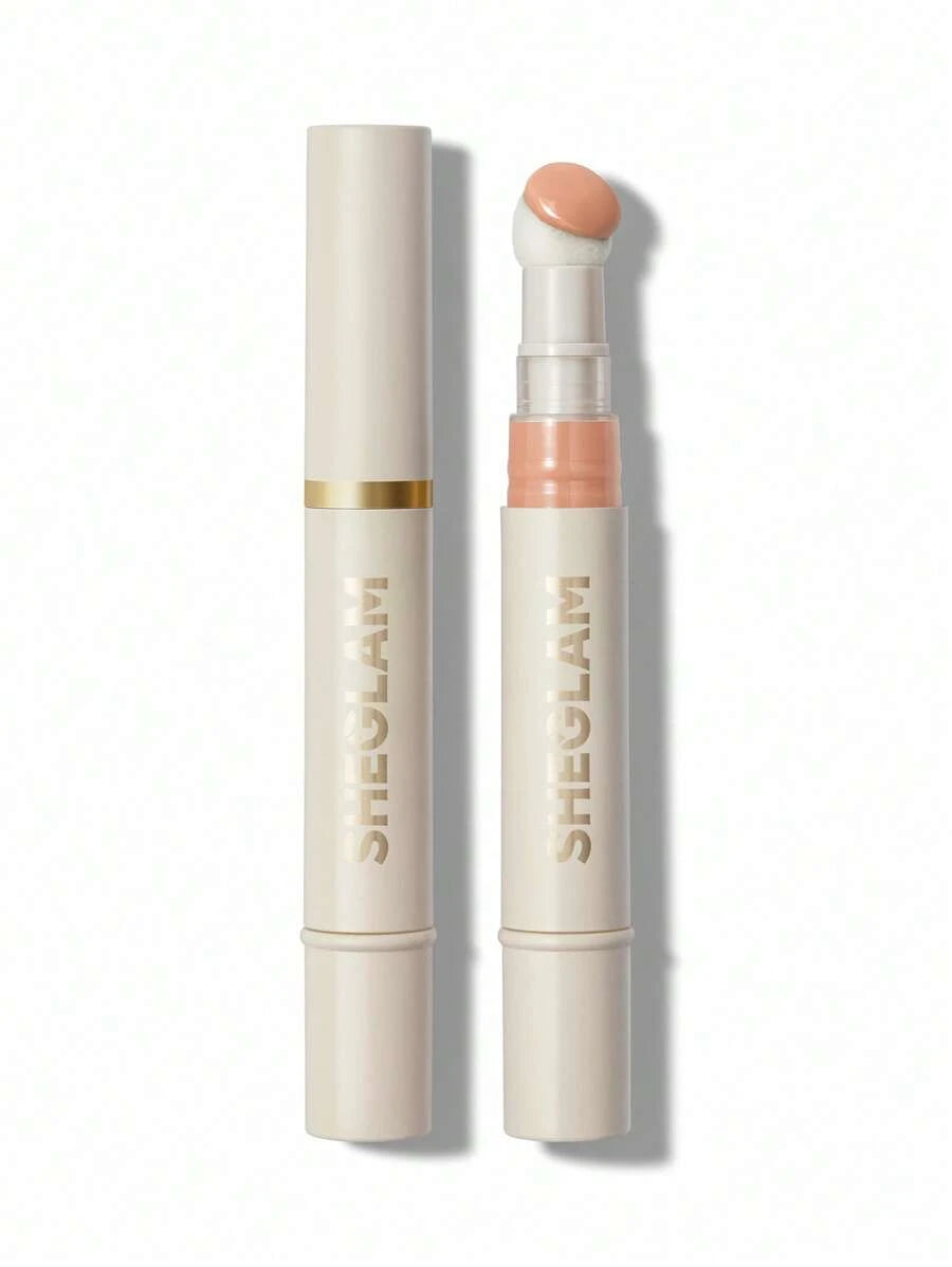 SHEGLAM Complexion Boost Concealer - Buttercream | Matte Liquid Concealer with Sponge Head Applicator