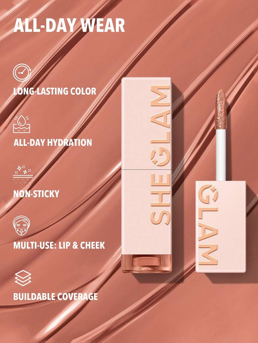 SHEGLAM Color Changing Lip Tint – Long-Lasting High Gloss Lip Stain