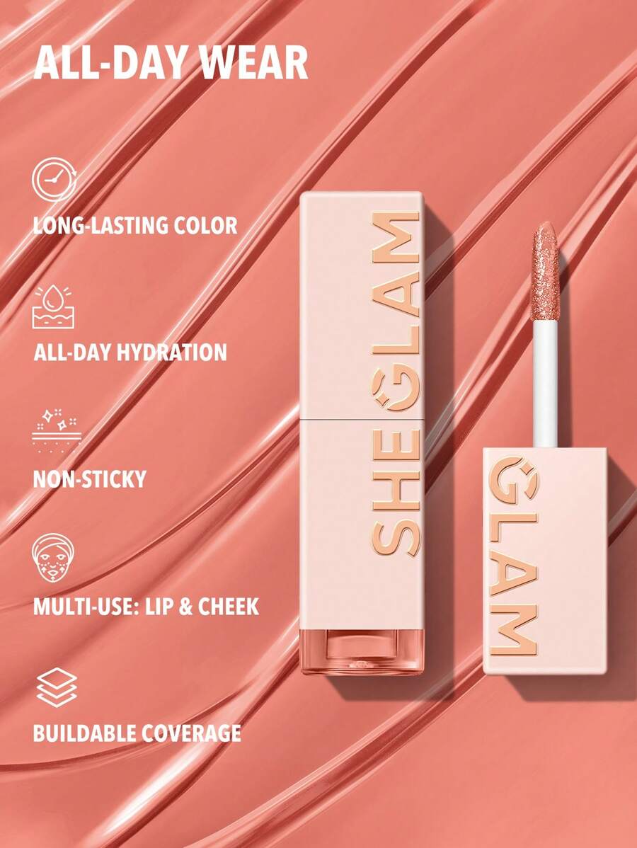 SHEGLAM Color Changing Lip Tint – Long-Lasting High Gloss Lip Stain