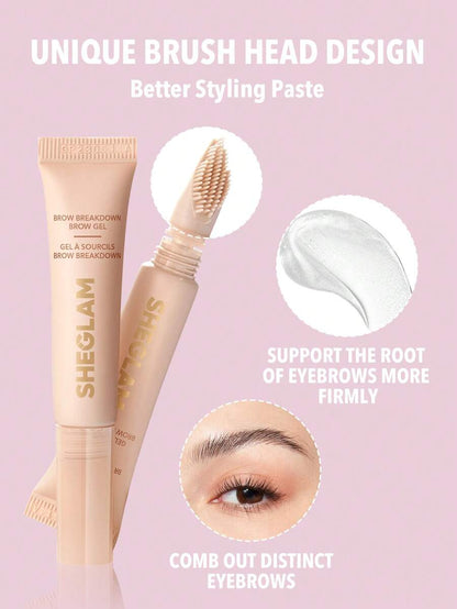 SHEGLAM Laminating Brow Gel – Long-Lasting Brow Pomade for Lifted Brows
