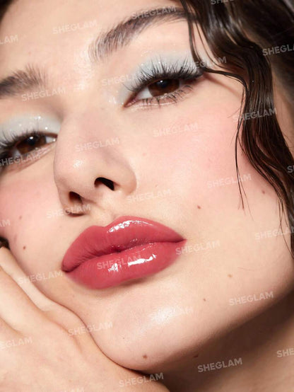 SHEGLAM Pout Perfect Shine Lip Plumper - Sepia Kiss | Hydrating Solid Lip Gloss