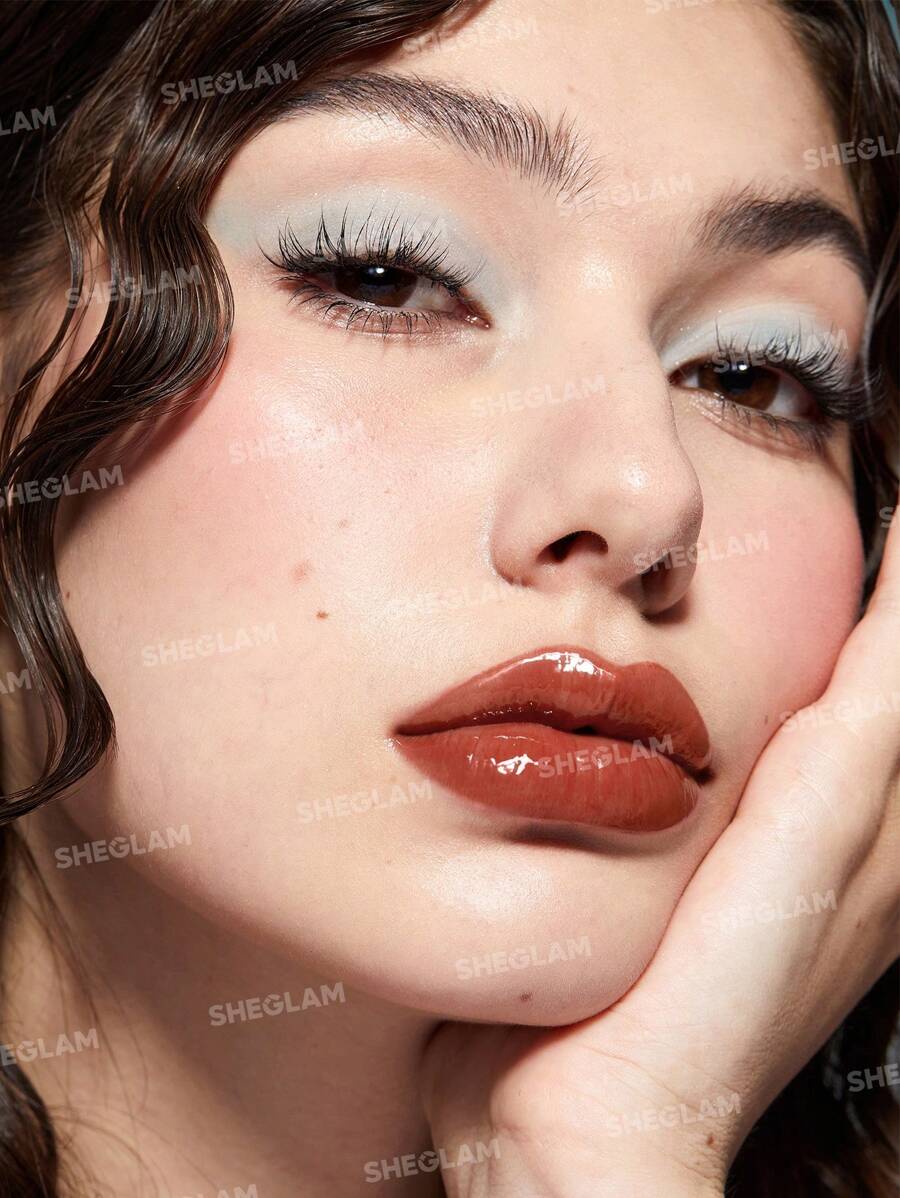 SHEGLAM Pout Perfect Shine Lip Plumper - Sepia Kiss | Hydrating Solid Lip Gloss