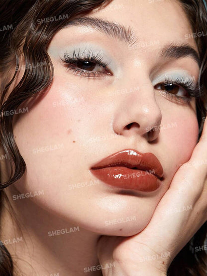 SHEGLAM Pout Perfect Shine Lip Plumper - Sepia Kiss | Hydrating Solid Lip Gloss