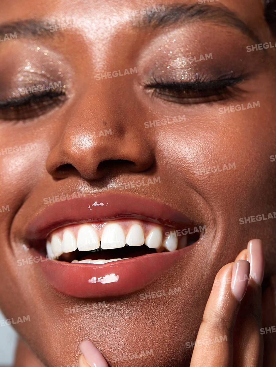 SHEGLAM Pout Perfect Shine Lip Plumper - Sepia Kiss | Hydrating Solid Lip Gloss