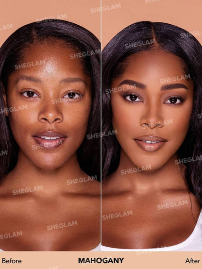 SHEGLAM Matte Foundation | Nude Full Coverage Oil Control Liquid Foundation Sample – LCBSkin
