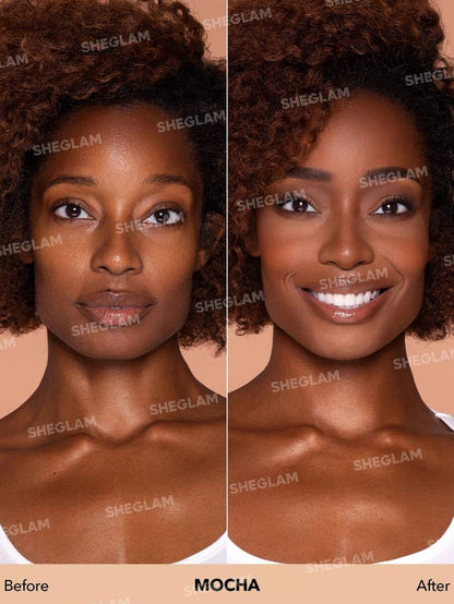 SHEGLAM Matte Foundation | Nude Full Coverage Oil Control Liquid Foundation Sample – LCBSkin