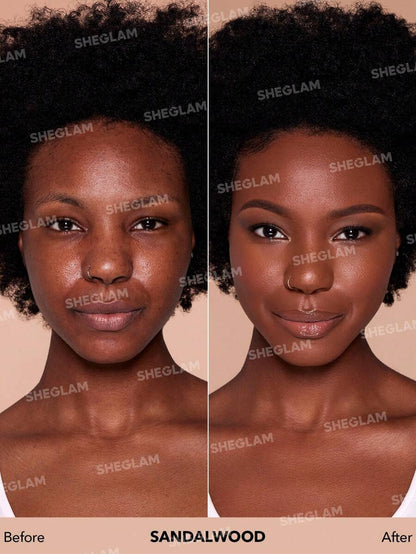 SHEGLAM Hydrating Dewy Foundation Sample | Golden Lightweight Liquid Foundation – LCBSkin