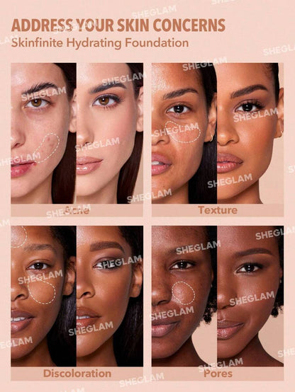 SHEGLAM Hydrating Dewy Foundation Sample | Golden Lightweight Liquid Foundation – LCBSkin
