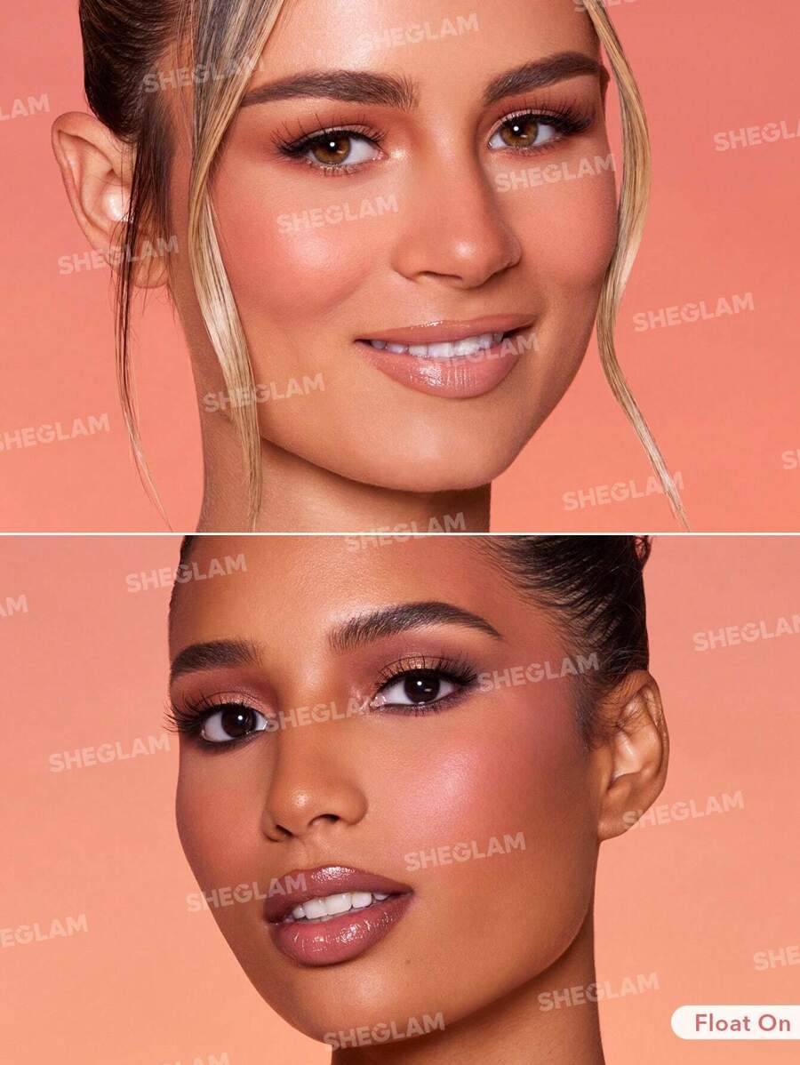 SHEGLAM Matte Liquid Blush – Long-Lasting Rose Pink Brown Gel Cream Blusher