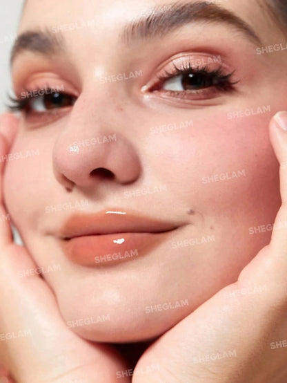 SHEGLAM Pout Perfect Shine Lip Plumper - Sepia Kiss | Hydrating Solid Lip Gloss