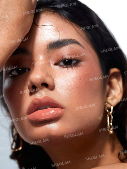 SHEGLAM Pout Perfect Shine Lip Plumper - Sepia Kiss | Hydrating Solid Lip Gloss