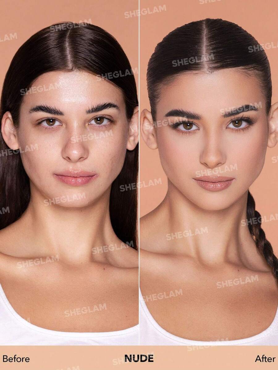 SHEGLAM Matte Foundation | Nude Full Coverage Oil Control Liquid Foundation Sample – LCBSkin