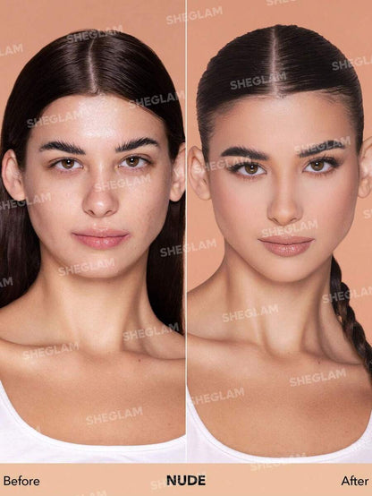 SHEGLAM Matte Foundation | Nude Full Coverage Oil Control Liquid Foundation Sample – LCBSkin
