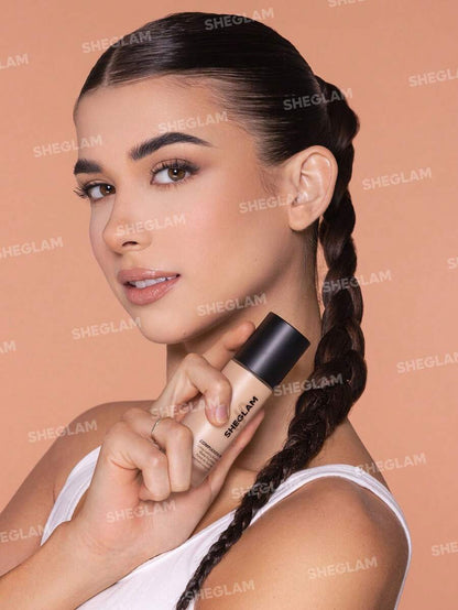 SHEGLAM Matte Foundation | Nude Full Coverage Oil Control Liquid Foundation Sample – LCBSkin