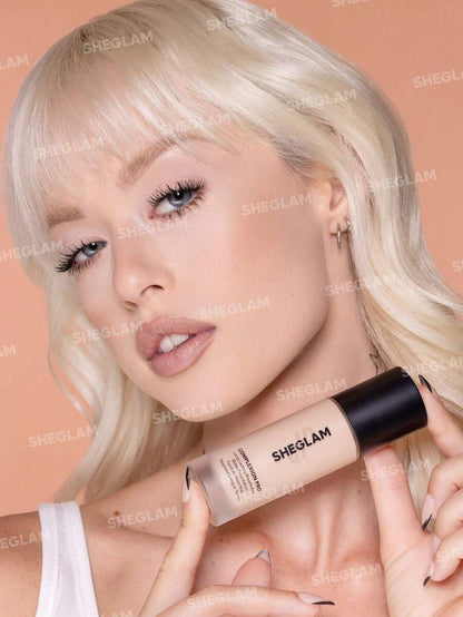 SHEGLAM Matte Foundation | Nude Full Coverage Oil Control Liquid Foundation Sample – LCBSkin