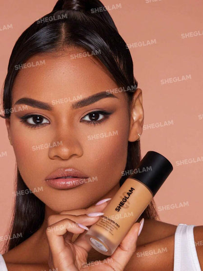 SHEGLAM Matte Foundation | Nude Full Coverage Oil Control Liquid Foundation Sample – LCBSkin