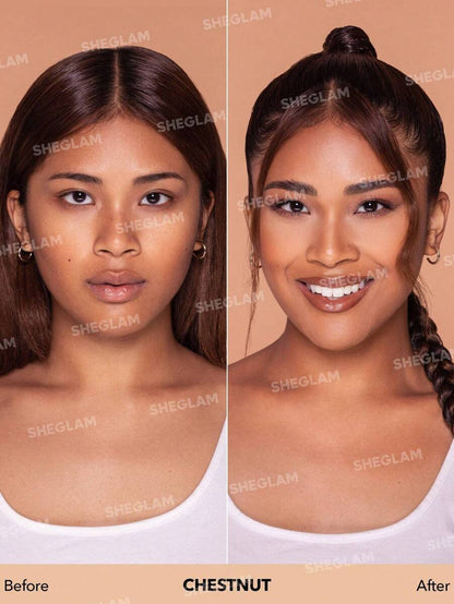 SHEGLAM Matte Foundation | Nude Full Coverage Oil Control Liquid Foundation Sample – LCBSkin