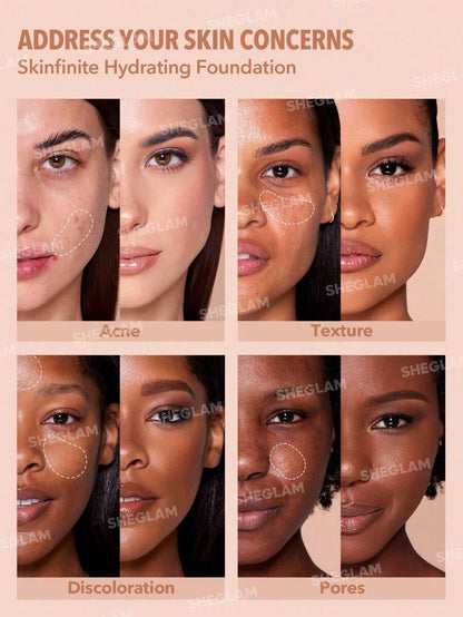 SHEGLAM Hydrating Dewy Foundation Sample | Golden Lightweight Liquid Foundation – LCBSkin