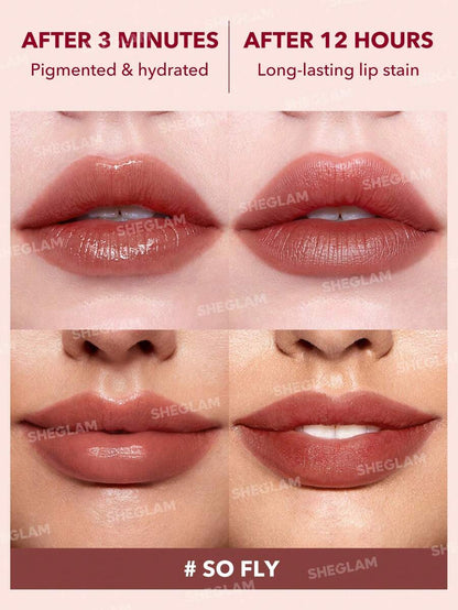 SHEGLAM Color Changing Lip Tint – Long-Lasting High Gloss Lip Stain