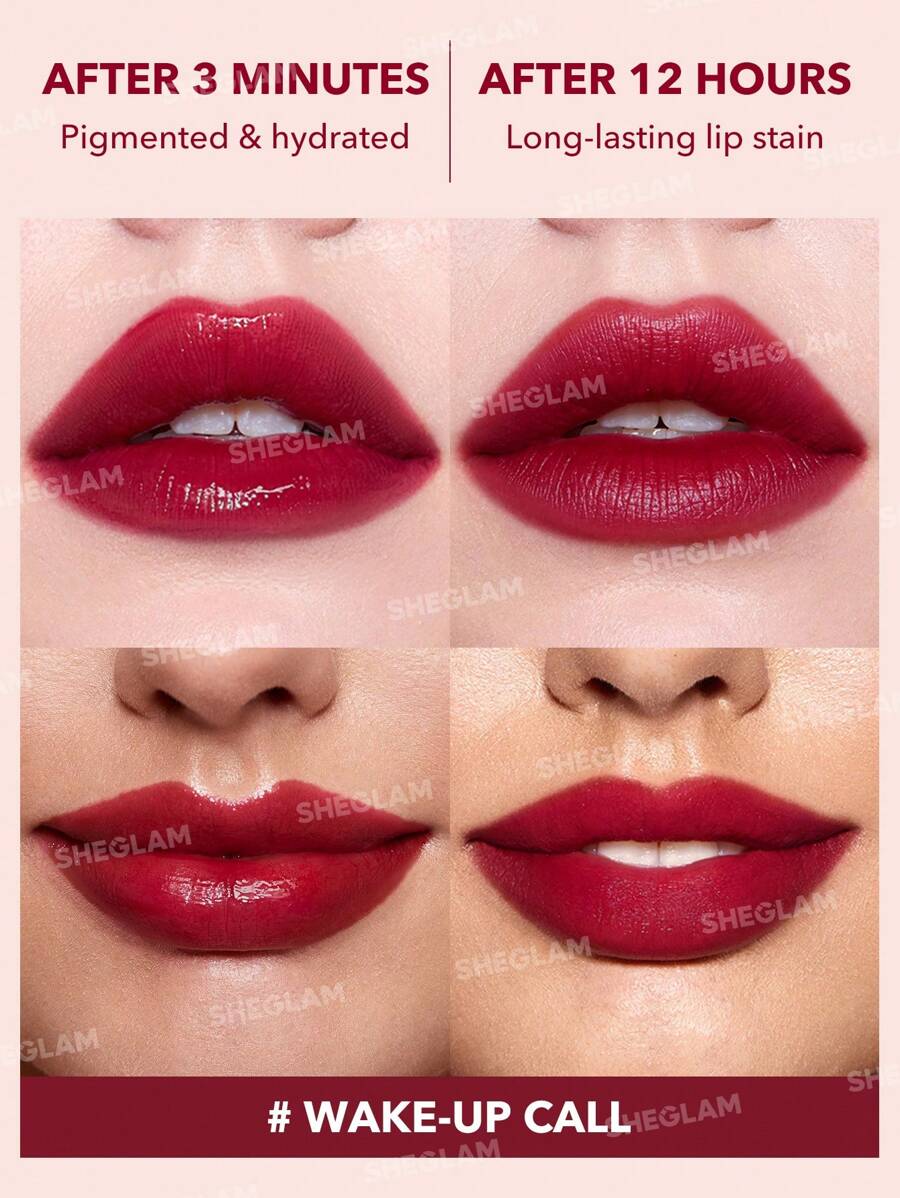 SHEGLAM Color Changing Lip Tint – Long-Lasting High Gloss Lip Stain