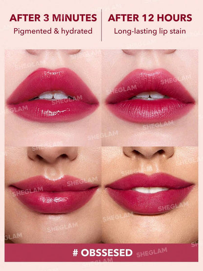 SHEGLAM Color Changing Lip Tint – Long-Lasting High Gloss Lip Stain
