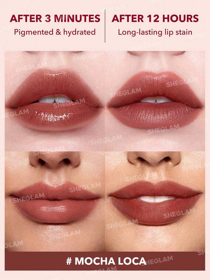 SHEGLAM Color Changing Lip Tint – Long-Lasting High Gloss Lip Stain