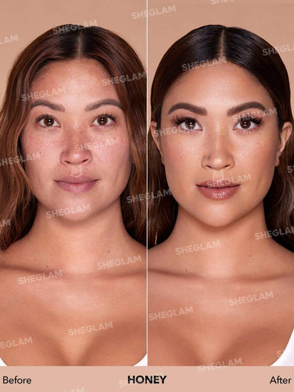 SHEGLAM Hydrating Dewy Foundation Sample | Golden Lightweight Liquid Foundation – LCBSkin