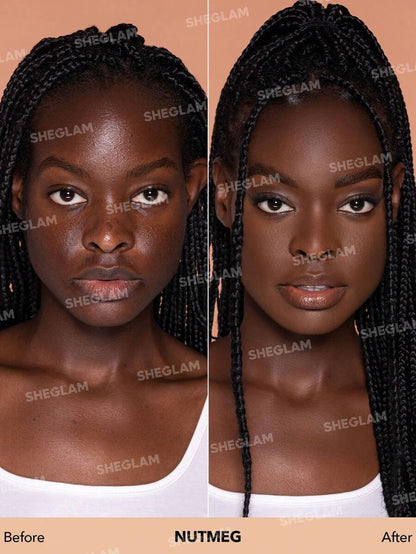 SHEGLAM Matte Foundation | Nude Full Coverage Oil Control Liquid Foundation Sample – LCBSkin