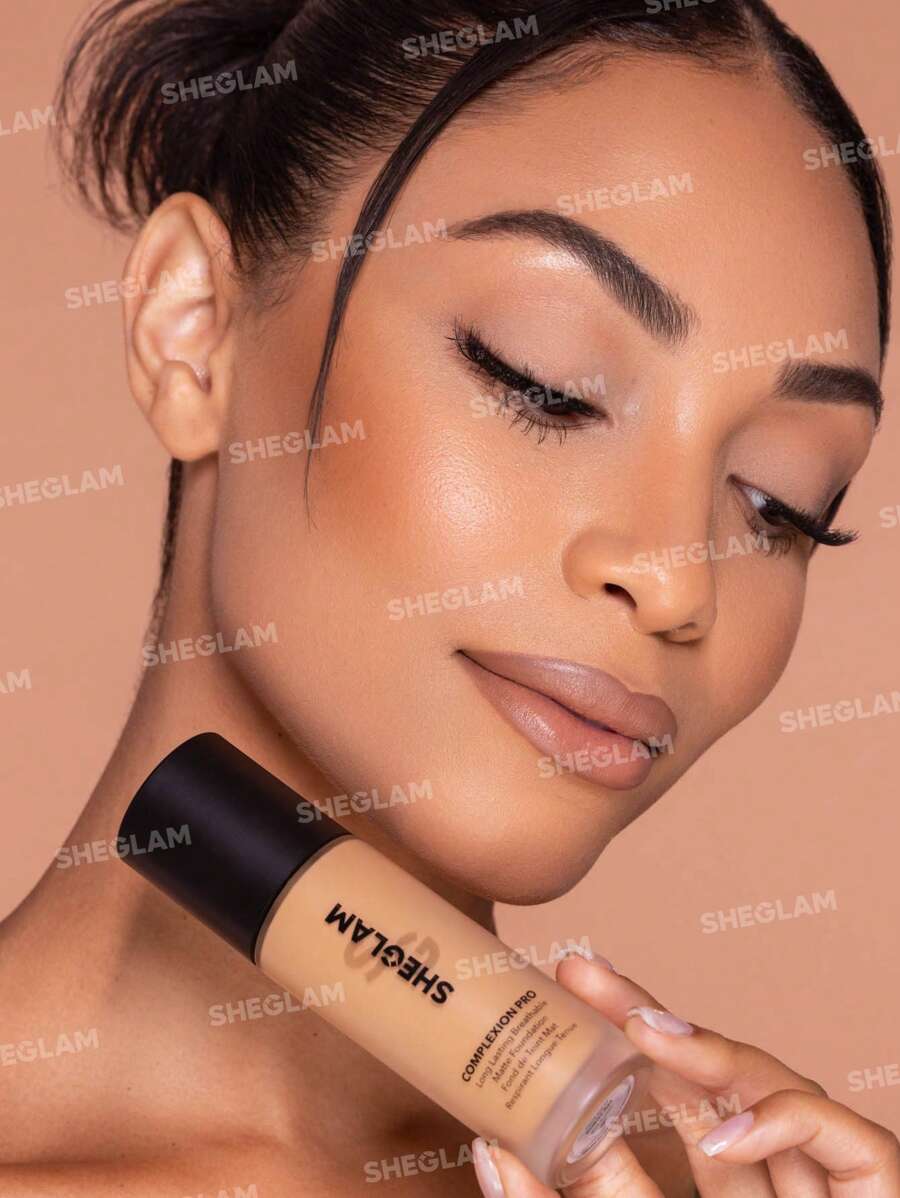 SHEGLAM Matte Foundation | Nude Full Coverage Oil Control Liquid Foundation Sample – LCBSkin