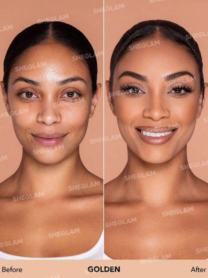 SHEGLAM Matte Foundation | Nude Full Coverage Oil Control Liquid Foundation Sample – LCBSkin