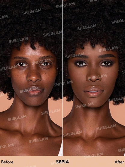 SHEGLAM Matte Foundation | Nude Full Coverage Oil Control Liquid Foundation Sample – LCBSkin