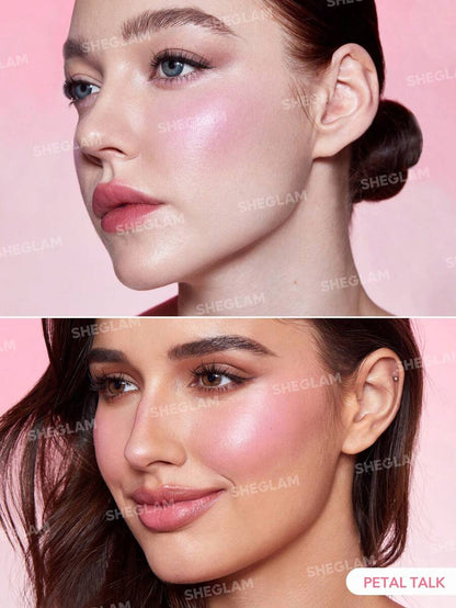 SHEGLAM Matte Liquid Blush – Long-Lasting Rose Pink Brown Gel Cream Blusher