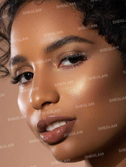 SHEGLAM Glow Bloom Liquid Highlighter - Vanilla Frost | Dewy Gel-Cream Shimmer