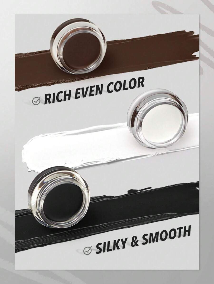 SHEGLAM Waterproof Gel Eyeliner – Smudge-Proof Matte High-Pigment Eye Makeup