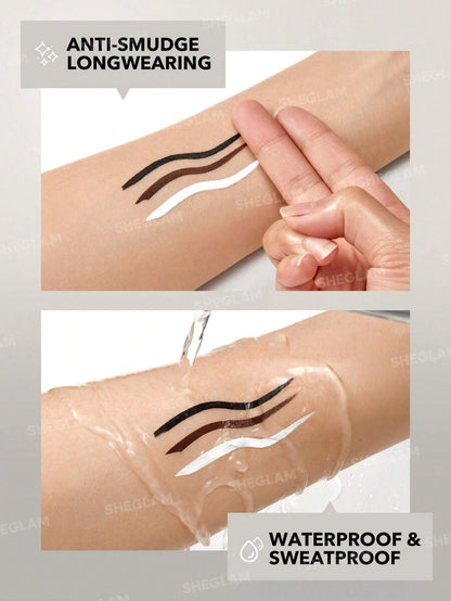 SHEGLAM Waterproof Gel Eyeliner – Smudge-Proof Matte High-Pigment Eye Makeup