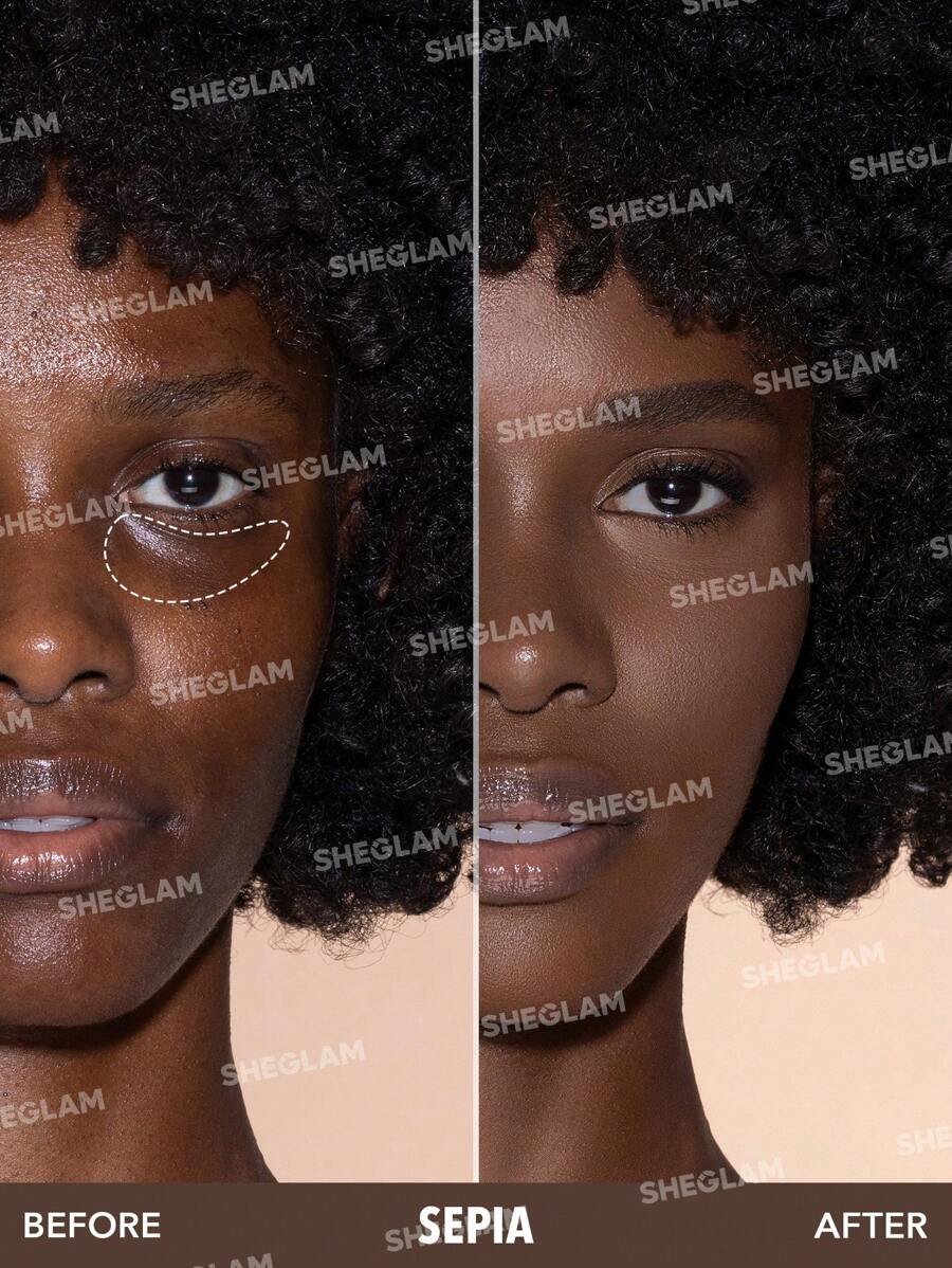 SHEGLAM 12Hr Full Coverage Liquid Concealer – Chantilly Matte Brightening Concealer