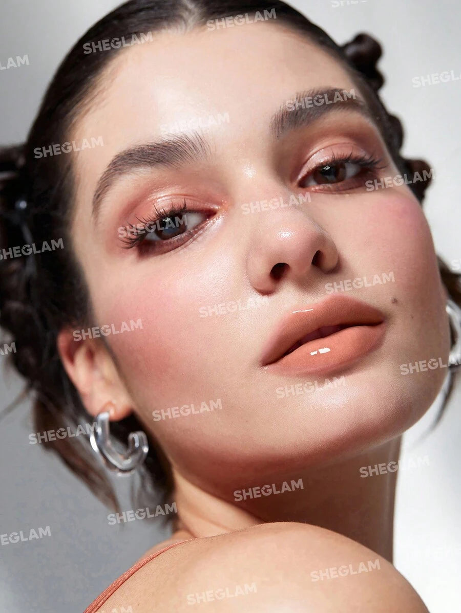 SHEGLAM Pout Perfect Shine Lip Plumper - Sepia Kiss | Hydrating Solid Lip Gloss